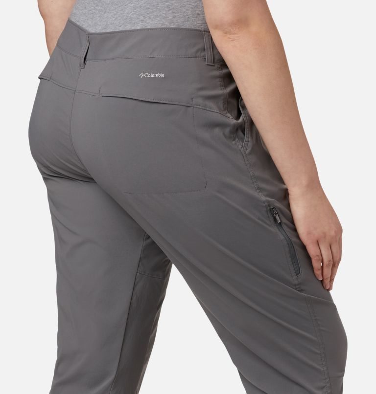 Pantaloni Columbia Saturday Trail II Knee Dama Gri | Plus Size ZTZ18Q7M0